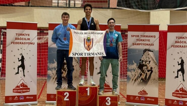 İnegöl Belediyesporlu sporcu Türkiye Şampiyonu oldu