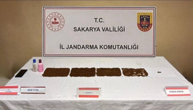 Jandarma uyuşturucuya geçit vermiyor: 1 tutuklama