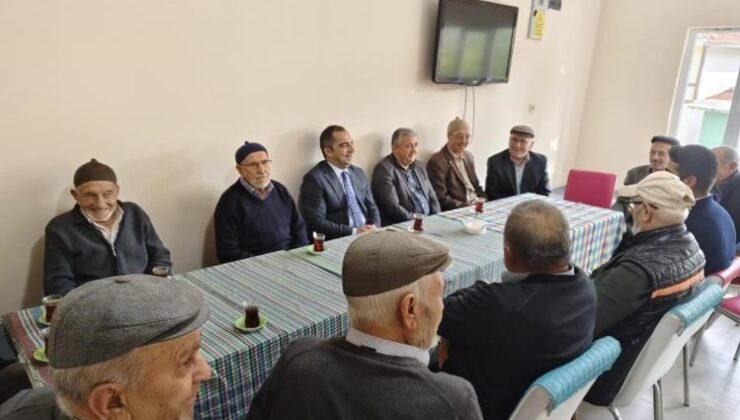 Kaymakam Uçar, Yukarıçaylı Köyü’nde incelemelerde bulundu