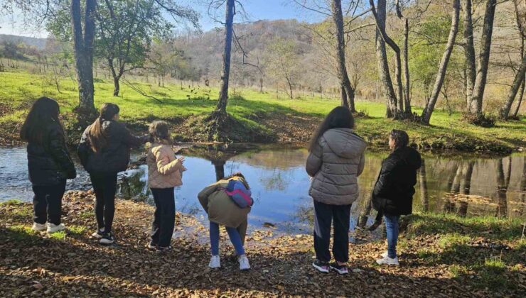 Kırklareli’nde çocuklar için doğa yürüyüşü