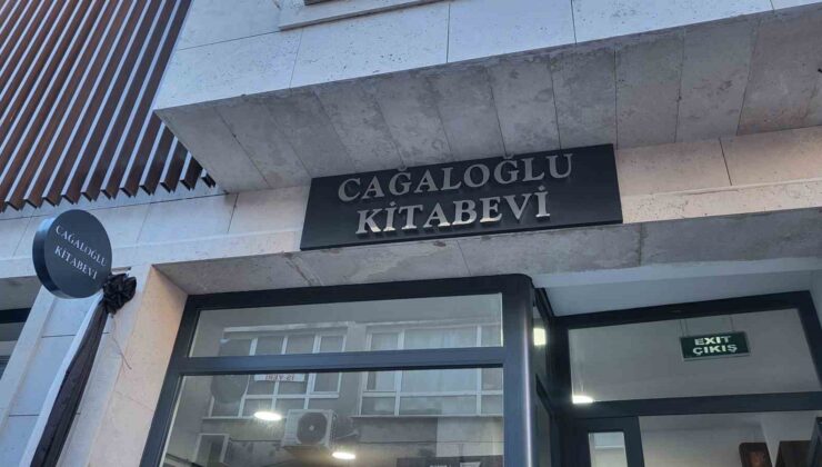 Kültür ve edebiyat merkezi Cağaloğlu Kitapçılar Çarşısı açıldı