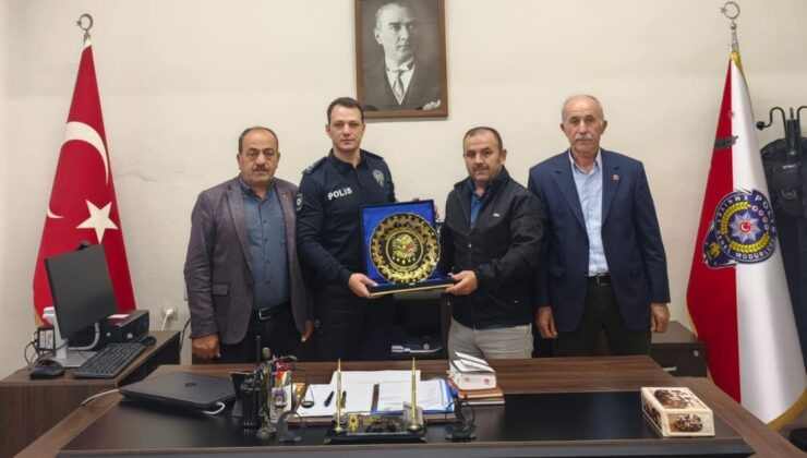 Muhtarlar İlçe Emniyet Amiri Kurtul ile bir araya geldi