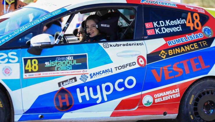 Osmangazi’nin gururu İstanbul Rallisi’nde podyuma çıktı