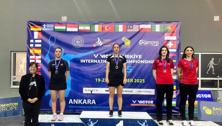 Osmangazili badmintoncu adını zirveye yazdırdı
