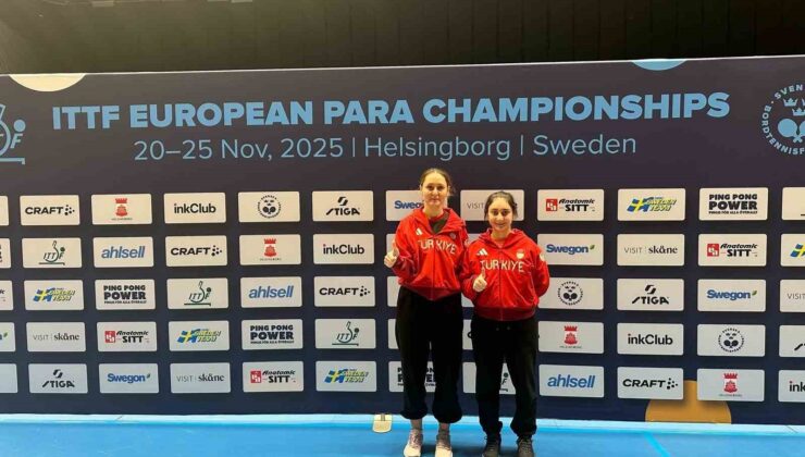 Para Masa Tenisi Kadınlar Milli Takımı’nda çifte yarı final heyecanı
