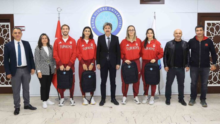 Rektör Yılmaz’dan başarılı sporculara özel tebrik