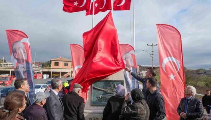 Restore edilen Üç Şehitler Anıtı’nın açılışında duygu dolu anlar yaşandı