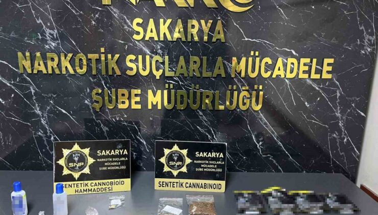 Sakarya polisinden 3 ilçede uyuşturucu operasyonu: 4 gözaltı