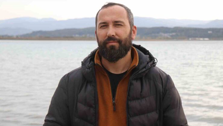 Sapanca Gölü’nde esrarengiz görüntü