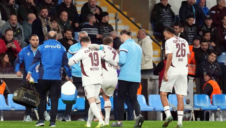 Trabzonspor’da Edin Visca sakatlandı