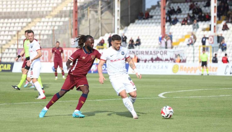 Trendyol 1. Lig: Bandırmaspor: 1 – Çorum FK: 0