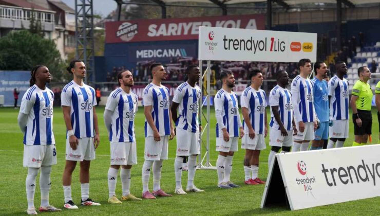 Trendyol 1. Lig: Sarıyer: 1 – Bandırmaspor: 0