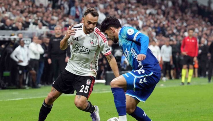 Trendyol Süper Lig: Beşiktaş: 1 – Samsunspor: 1 (Maç sonucu)