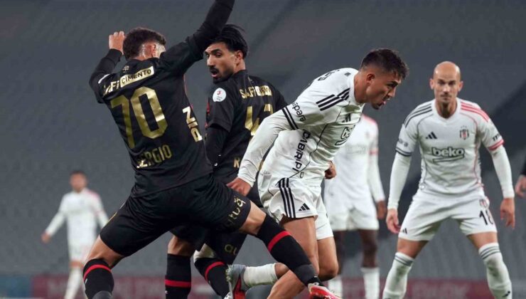 Trendyol Süper Lig: Fatih Karagümrük: 0 – Beşiktaş: 1 (İlk yarı)