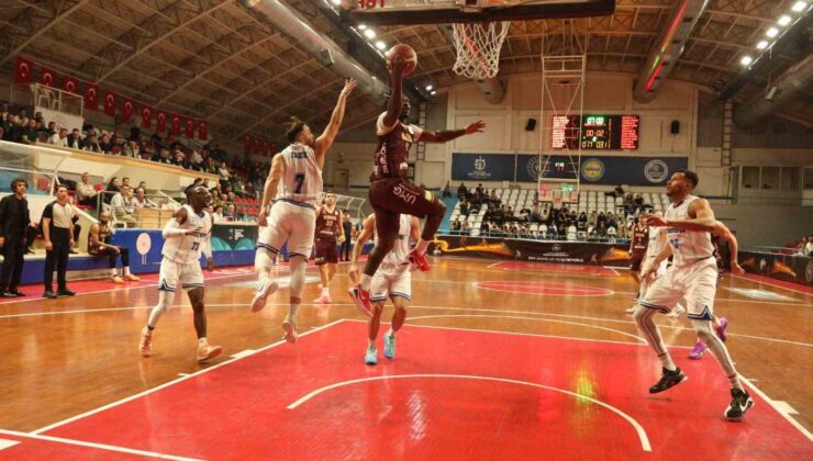 Türkiye Basketbol Ligi: Kocaeli BŞB Kağıtspor: 61 – Bandırma Bordo Basketbol: 82