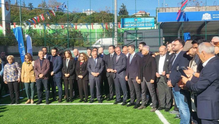 Yenilenen İsmet İnönü Spor Tesisi hizmete açıldı