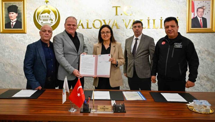 Afetlerde dron desteği Türkiye’de ilk kez Yalova’da resmileşti