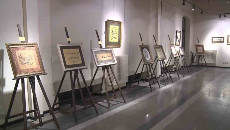 Ailenin önemi, hat sanatının zarafetiyle yorumlandı