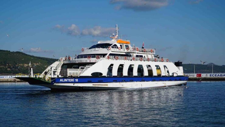 Alınteri feribotları GESTAŞ filosuna katıldı