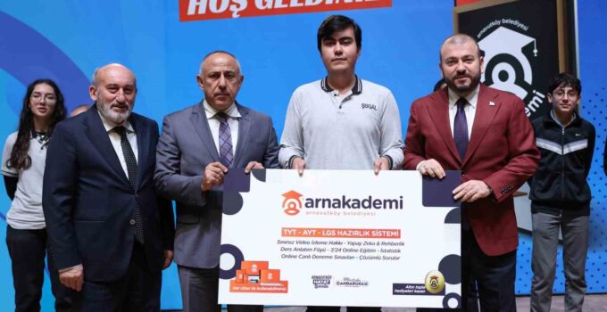 ArnAkademi ile YKS ve LGS yolculuğunda dijital güç Arnavutköy’de