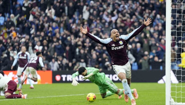 Arsenal, Aston Villa deplasmanında son dakikalarda kaybetti