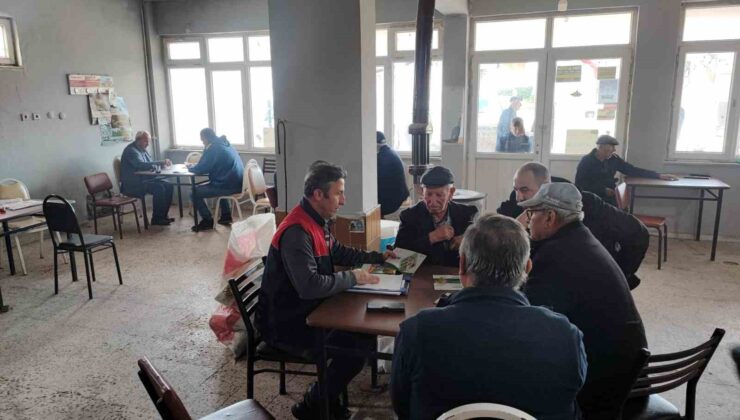 Babaeski’de çiftçiler eğitim toplantısında bilgilendirildi