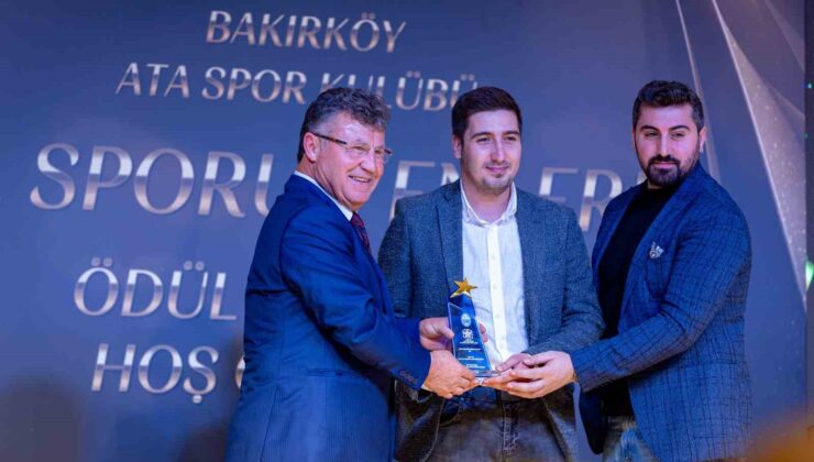 Bakırköy Ata Spor Kulübü’nden İhlas Medya’ya 2 ödül