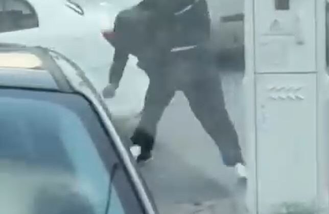 Başakşehir’de çocuk kavgası kamerada