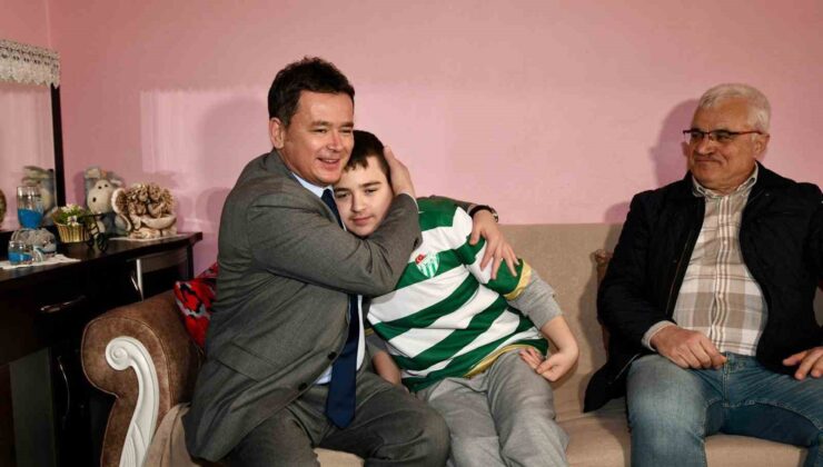 Başkan Aydın, özel bireyin mutluluğuna ortak oldu