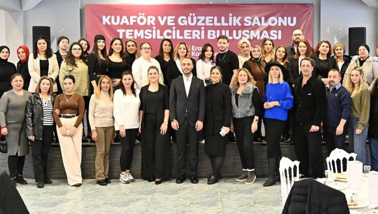 Başkan Vekili Karadeniz, Kuaför ve Güzellik Salonu işletmecilerini ağırladı