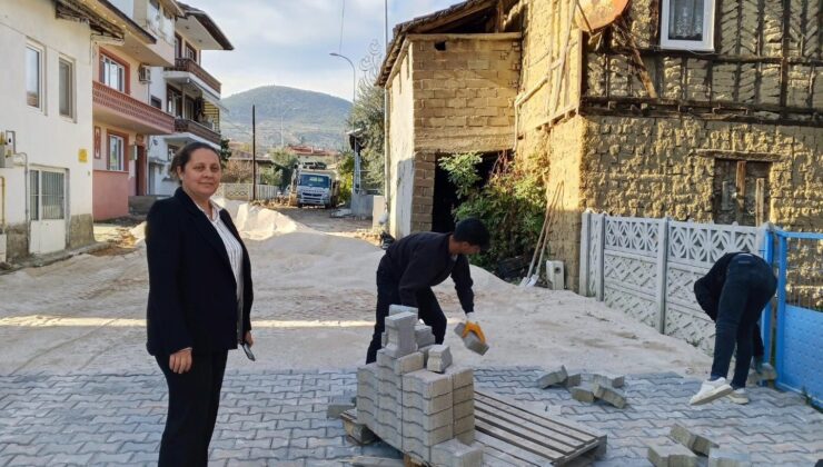 Bayırköy’de caddeler yenileniyor