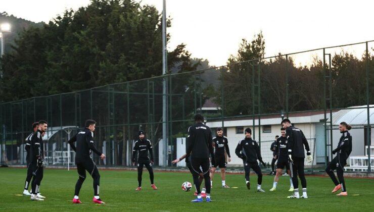 Beşiktaş, Çaykur Rizespor maçı hazırlıklarını tamamladı