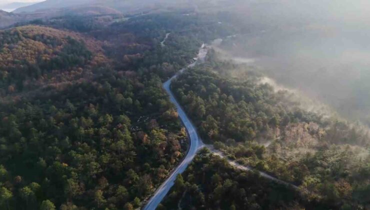 Biga’da 43 kilometrelik asfalt yol çalışması tamamlandı