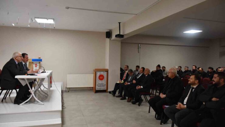 Bilecik İl Müftülüğünde yılın son toplantısı yapıldı