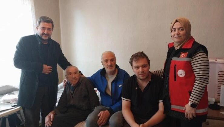 Bilecik’te 5 kuşaktır bir arada yaşayan aileye ziyaret