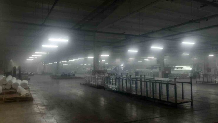 Bilecik’te fabrikada çıkan yangında 3 işçi hastanelik oldu