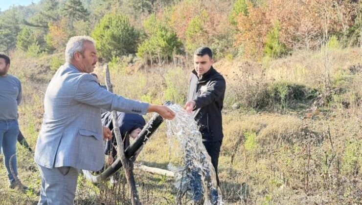 Bilecik’te güneş enerjisiyle sulama sistemi kuruldu