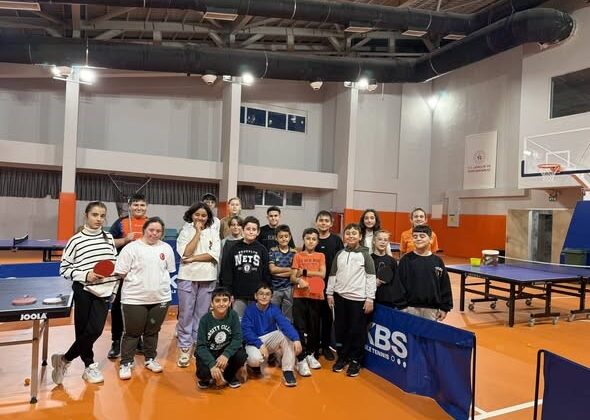 Bilecik’te masa tenisi antrenmanları hız kesmeden devam ediyor