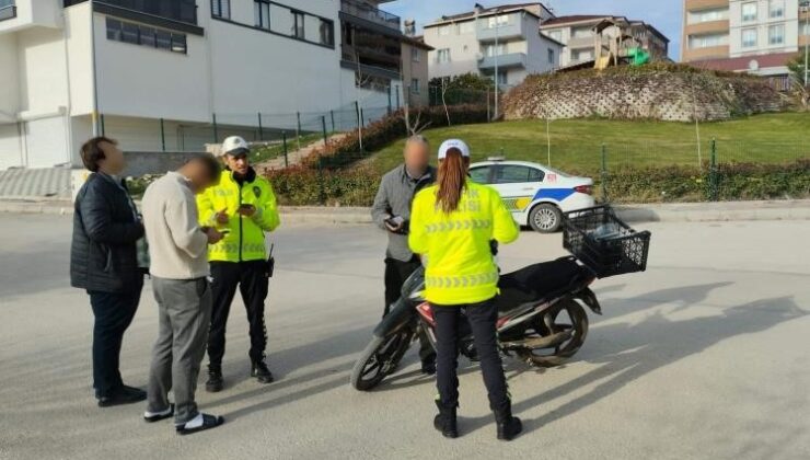 Bilecik’te trafik güvenliği için motosiklet ve ATV denetimi