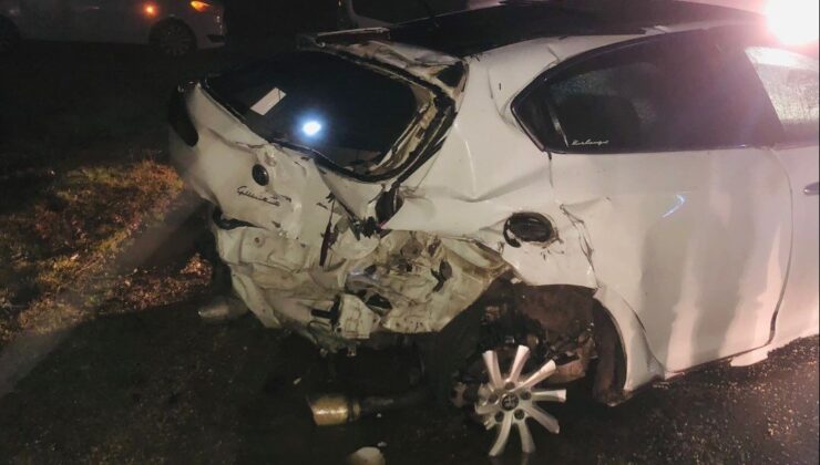 Bilecik’te yağış kazayı beraberinde getirdi