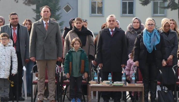 Bozüyük’te kitap okuma etkinliğine Kaymakam Öztürk’ten destek
