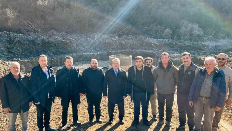Bozüyük’te köy yatırımları yerinde incelendi