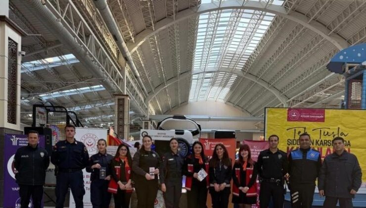 Bozüyük’te şiddetle mücadele bilgilendirmesi