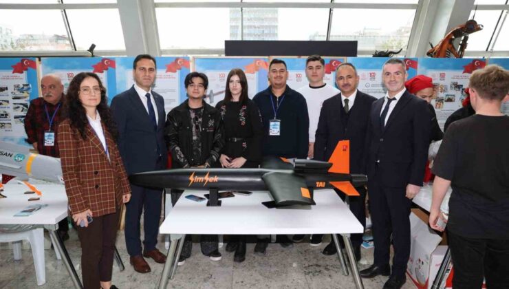 BŞEÜ’ nün geliştirdiği İHA projeleri sergide ilgi odağı oldu