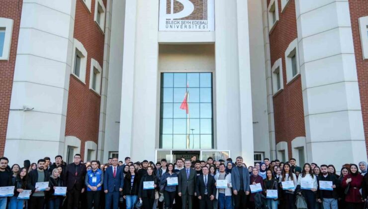 BŞEÜ’de ÜNİDES sertifika töreni