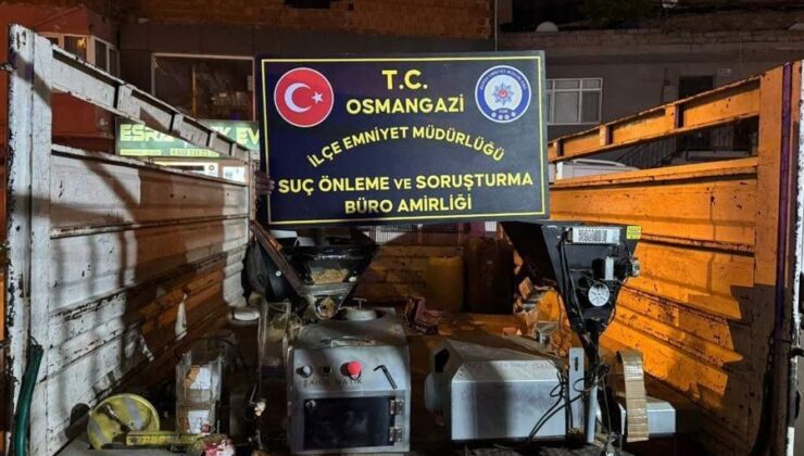 Bursa’da 283 bin adet kaçak sigara ele geçirildi