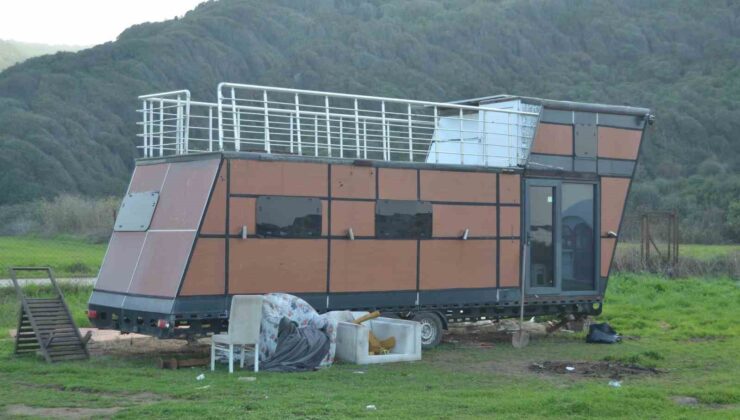 Bursa’da çalınan tiny house bulundu, şüpheli tutuklandı