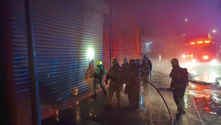 Bursa’da iş yeri yangını: Alevler çevredeki işletmelere sıçradı