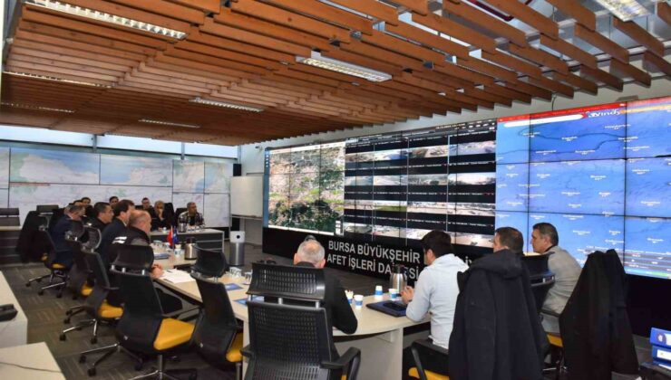 Bursa’da kışa hazırlık tatbikatı