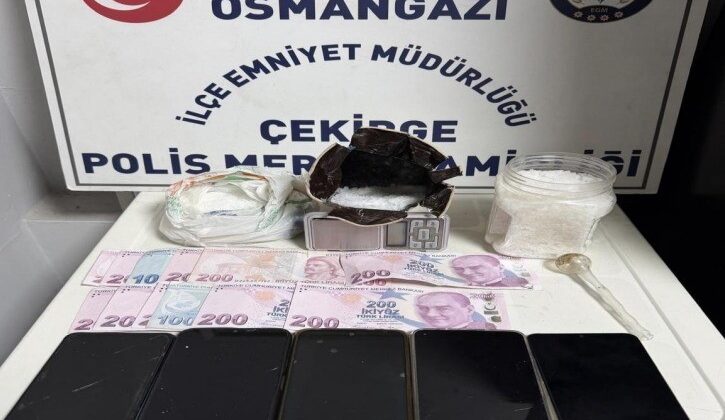 Bursa’da zehir tacirlerine darbe, yüklü miktarda uyuşturucu ele geçirildi